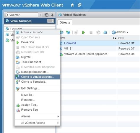 vmware clone virtual machine